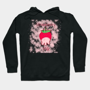 Strawberry Milk Cow, Strawberry Milk Pet Hoodie